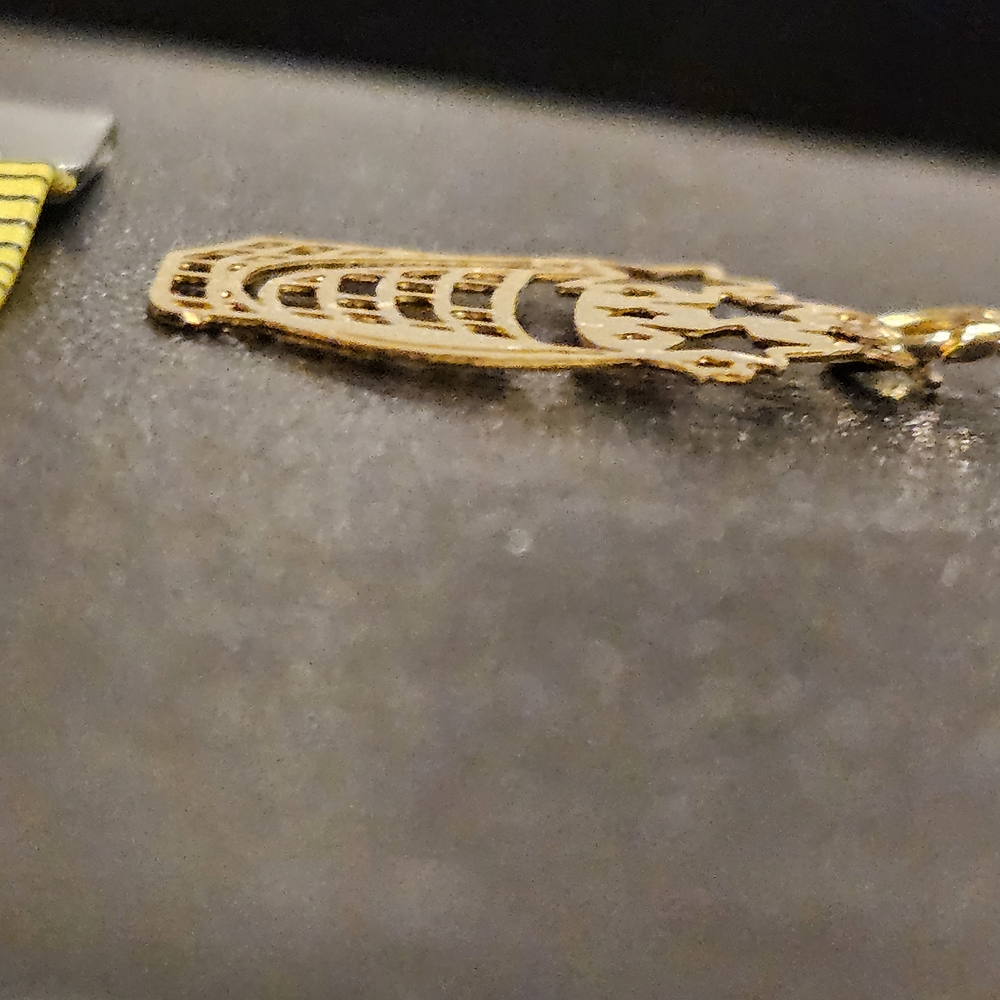 Longaberger 14 Kt Gold Star Basket Necklace - Picture 2 of 2